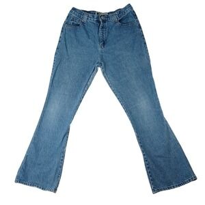 Vintage UnionBay Blue Denim Jeans Junior Size 1 Wide-Leg Straight-Leg Denim Pant